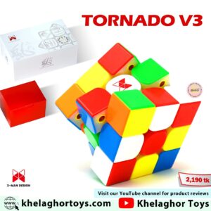 QY Toys X-Man  3×3 Speed Cube (QY XMD Tornado V3 Stickerless)