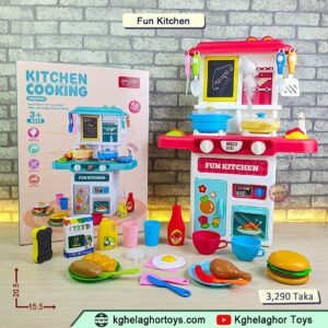 Fun Kitchen Set with 50pcs toys accessories