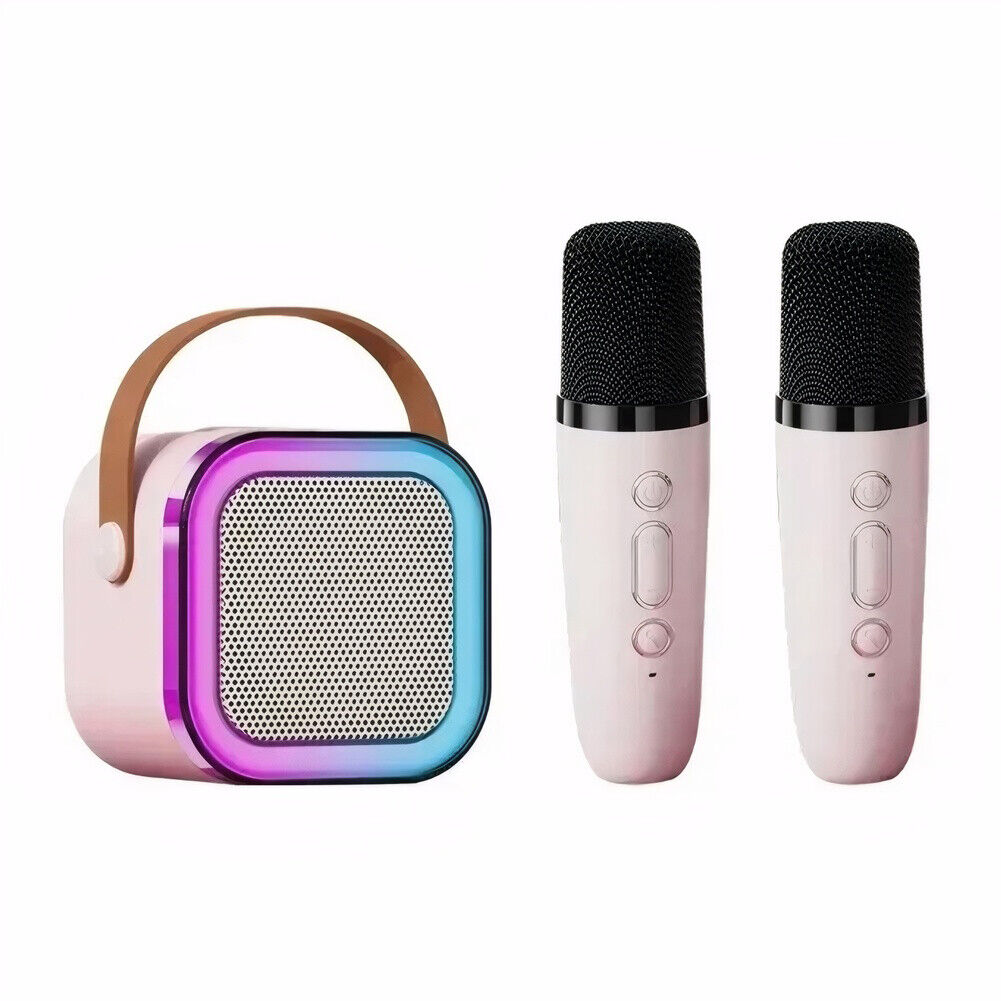 Colorful Bluetooth Speaker with 2 Mic for House Parties Birthday Gifts Events