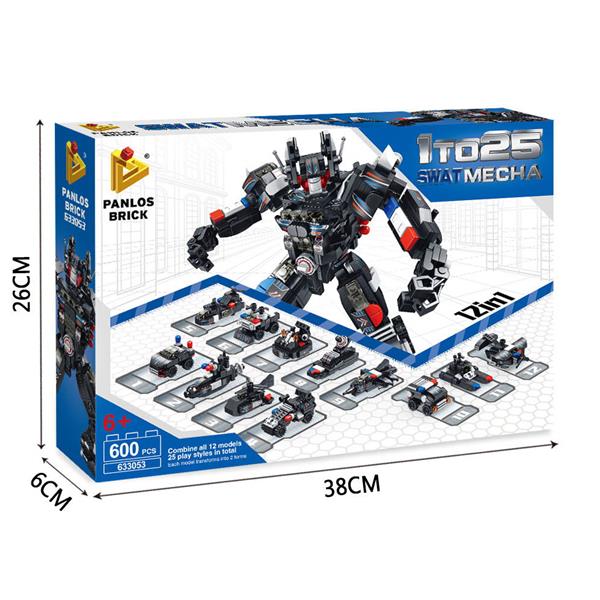 25 In 1 swat Mecha Building Blocks lego