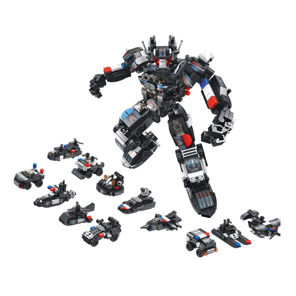 25 In 1 swat Mecha Building Blocks lego