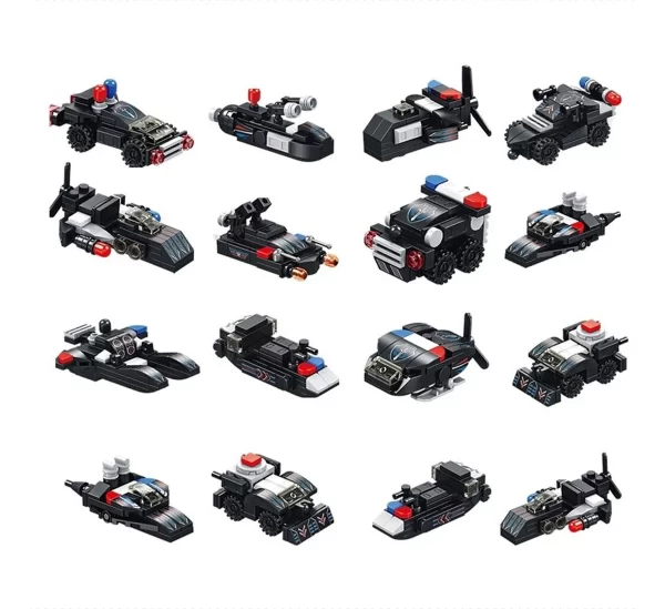 25 In 1 swat Mecha Building Blocks lego - Image 3