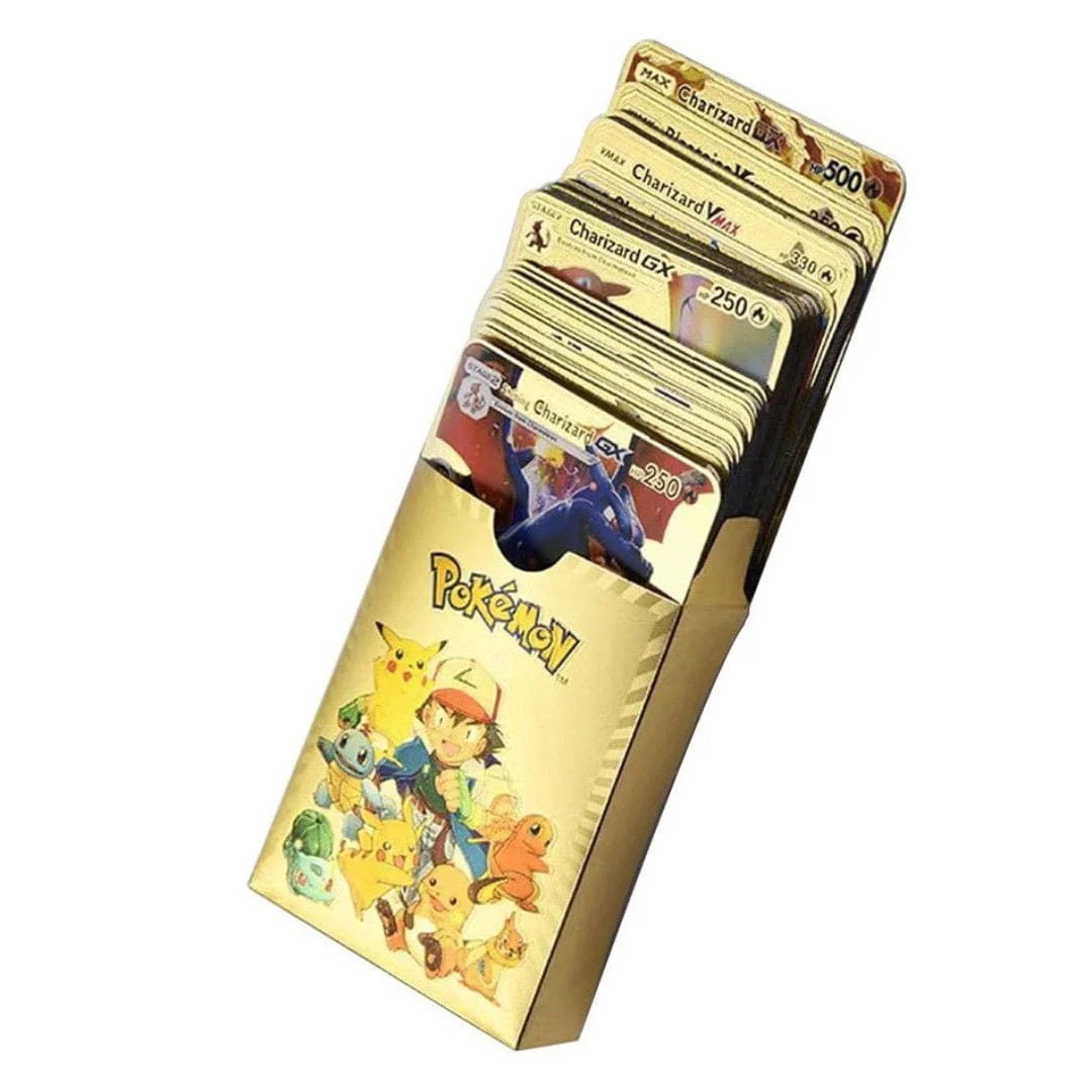 Golden Pokemon Card (T080)